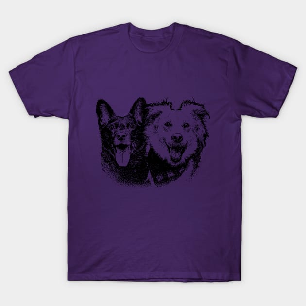Puppers T-Shirt by vvilczy